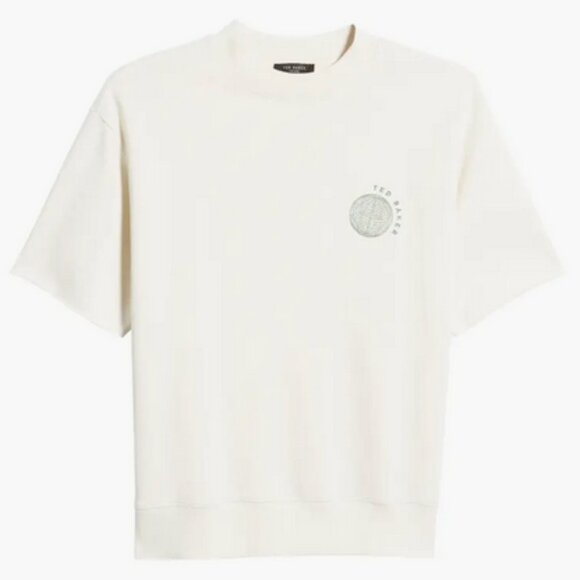 Ted Baker, Shandon Short Sleeve Crewneck Sweatshirt - Picture 3 of 11
